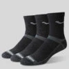 Saucony Inferno Cushion Mid 3-Pack Sock -Saucony Sales S311003 001group3pk