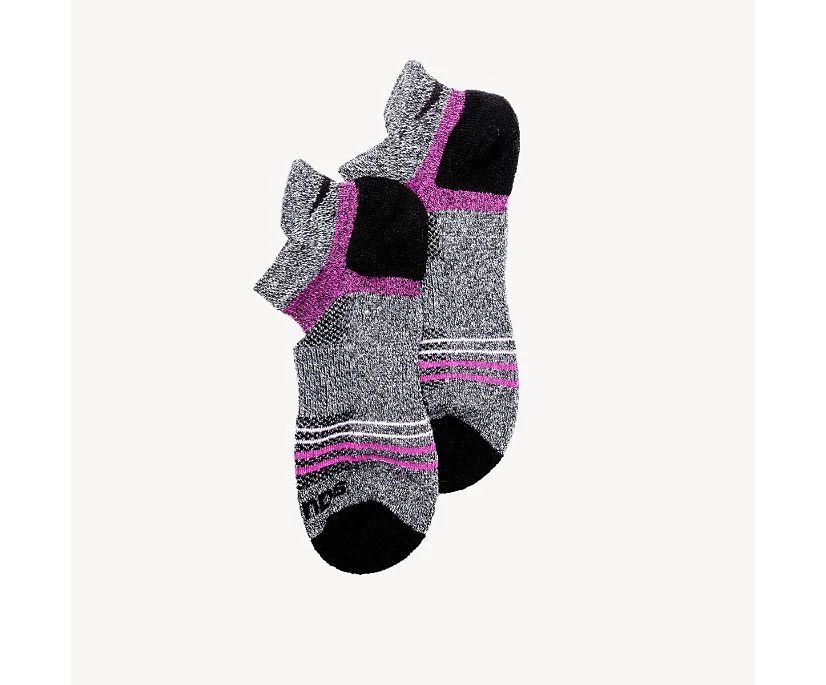 Saucony Inferno Merino Wool Blend No Show 3-Pack Sock 5 Saucony Inferno Merino Wool Blend No Show 3-Pack Sock - Image 3