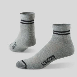 Saucony Inferno Ultralight Quarter 3-Pack Socks -Saucony Sales S351004 902MensQuarter3pk 2