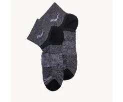Saucony Men's Inferno Merino Wool Blend Quarter 3-Pack Sock
