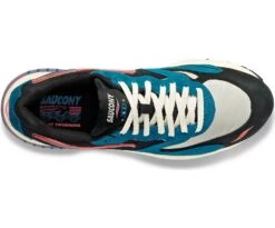 Saucony 3D Grid Hurricane Midnight Swimming -Saucony Sales S70784 2 3