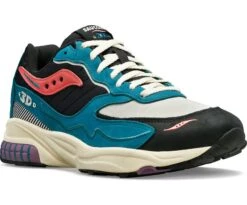 Saucony 3D Grid Hurricane Midnight Swimming -Saucony Sales S70784 2 5