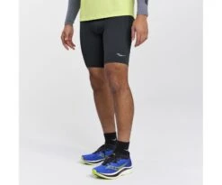 Saucony Men's Bell Lap Short -Saucony Sales SAM800272 BK 1 1