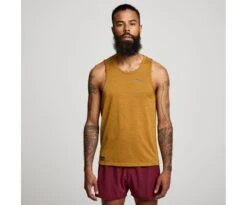 Saucony Men's Stopwatch Singlet -Saucony Sales SAM800277 BZH 1