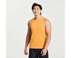 Saucony Men's Stopwatch Singlet -Saucony Sales SAM800277 MAH 1