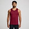 Saucony Men's Stopwatch Singlet -Saucony Sales SAM800277 SUH 1