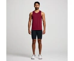 Saucony Men's Stopwatch Singlet -Saucony Sales SAM800277 SUH 3