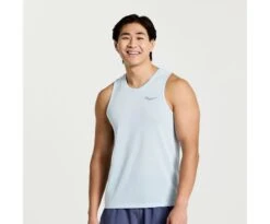 Saucony Men's Stopwatch Singlet -Saucony Sales SAM800277 VA 1