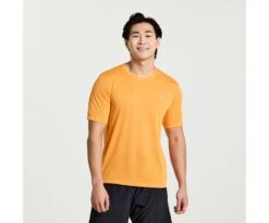Saucony Men's Stopwatch Short Sleeve 35 Saucony Men's Stopwatch Short Sleeve -Saucony Sales SAM800278 MAH 1