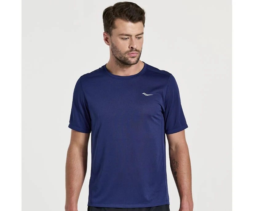 Saucony Men's Stopwatch Short Sleeve 21 Saucony Men's Stopwatch Short Sleeve - Image 19