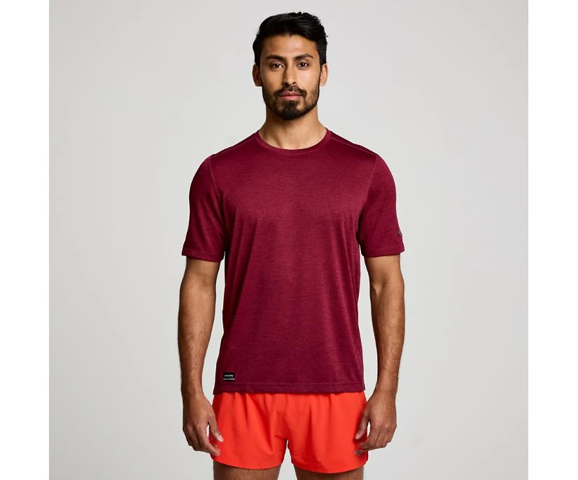 Saucony Men's Stopwatch Short Sleeve 15 Saucony Men's Stopwatch Short Sleeve - Image 13