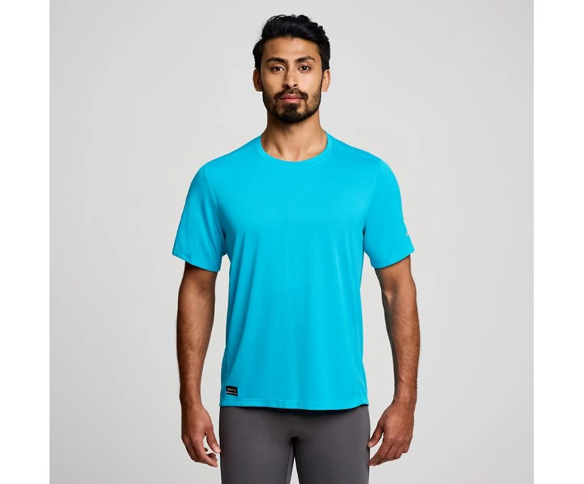 Saucony Men's Stopwatch Short Sleeve 9 Saucony Men's Stopwatch Short Sleeve - Image 7