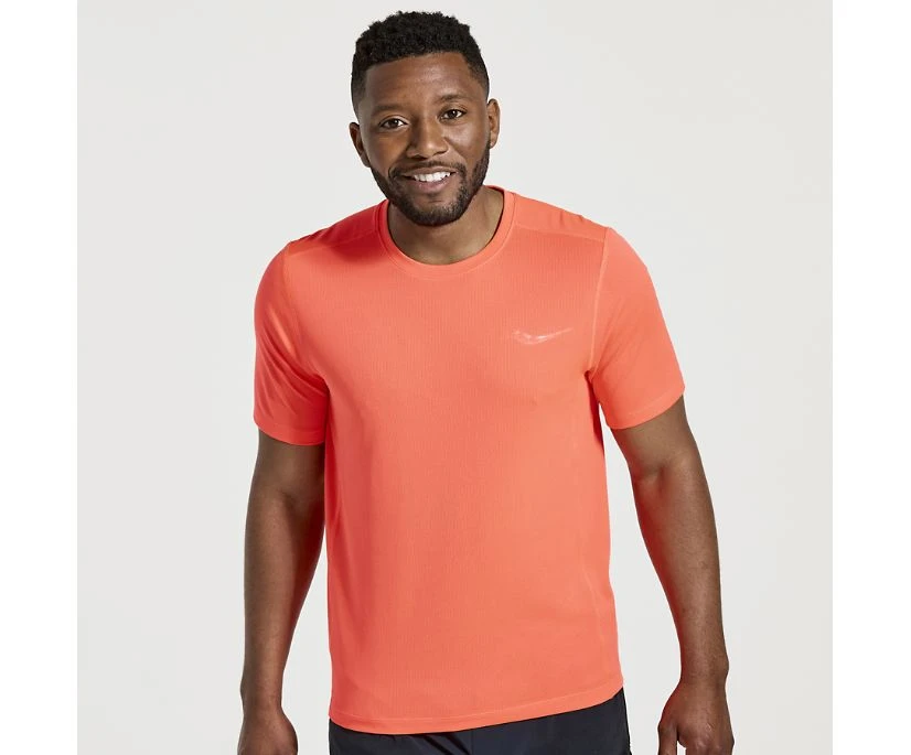 Saucony Men's Stopwatch Short Sleeve 22 Saucony Men's Stopwatch Short Sleeve - Image 20