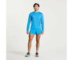 Saucony Men's Stopwatch Long Sleeve -Saucony Sales SAM800279 AZH 1