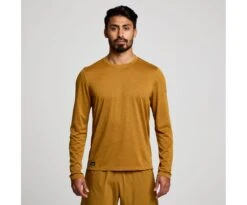 Saucony Men's Stopwatch Long Sleeve -Saucony Sales SAM800279 BZH 1 1