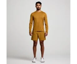 Saucony Men's Stopwatch Long Sleeve -Saucony Sales SAM800279 BZH 3