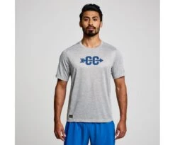 Saucony Men's Stopwatch Graphic Short Sleeve -Saucony Sales SAM800280 LGHA3 1