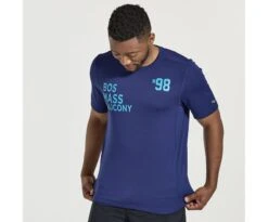 Saucony Men's Stopwatch Graphic Short Sleeve -Saucony Sales SAM800280 SDA2 1