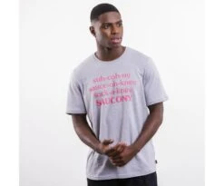 Men's Saucony X Frank Cooke Rested T-Shirt -Saucony Sales SAM800294 LGHS2 1 1