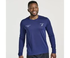 Saucony Men's Stopwatch Graphic Long Sleeve -Saucony Sales SAM800311 SDA2 1