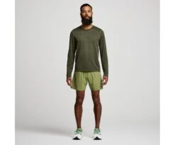 Saucony Men's Stopwatch Graphic Long Sleeve -Saucony Sales SAM800311 UBHA3 3