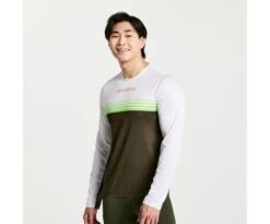 Saucony Men's Elite Long Sleeve -Saucony Sales SAM800314 UB 1 1