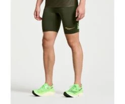 Saucony Men's Elite Tight Short -Saucony Sales SAM800316 UB 3
