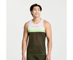 Saucony Men's Elite Singlet -Saucony Sales SAM800320 UB 1 1