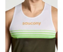 Saucony Men's Elite Singlet -Saucony Sales SAM800320 UB 3