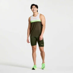 Saucony Men's Elite Singlet 10 Saucony Men's Elite Singlet -Saucony Sales SAM800320 UB 4 1