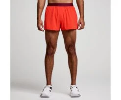 Saucony Men's Outpace 2.5" Split Short 20 Saucony Men's Outpace 2.5" Split Short -Saucony Sales SAM800326 IF 1 1