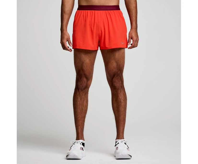 Saucony Men's Outpace 2.5" Split Short 10 Saucony Men's Outpace 2.5" Split Short - Image 8