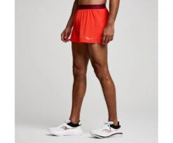 Saucony Men's Outpace 2.5" Split Short 15 Saucony Men's Outpace 2.5" Split Short -Saucony Sales SAM800326 IF 3