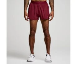 Saucony Men's Outpace 2.5" Split Short 21 Saucony Men's Outpace 2.5" Split Short -Saucony Sales SAM800326 SU 1