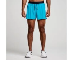 Saucony Men's Outpace 3" Short -Saucony Sales SAM800327 VB 1