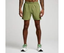 Saucony Men's Outpace 5" Short -Saucony Sales SAM800328 GD 1