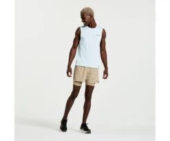 Saucony Men's Elevate Sleeveless -Saucony Sales SAM800330 VA 3