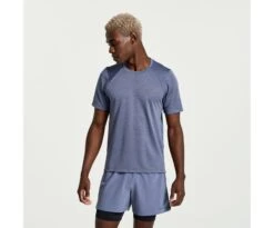 Saucony Men's Elevate Short Sleeve -Saucony Sales SAM800331 HZH 1