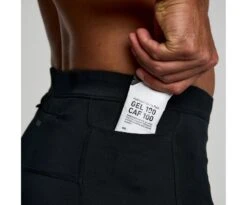 Saucony Men's Fortify Lined Half Tight -Saucony Sales SAM800359 BK 5