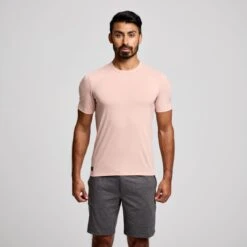 Saucony Men's Triumph Short Sleeve -Saucony Sales SAM800367 LO 1