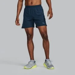 Saucony Men's Outpace 5" Short -Saucony Sales SAM800410 NV 0010