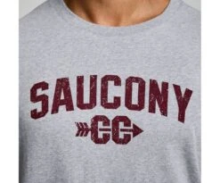 Saucony Recovery Short Sleeve -Saucony Sales SAU800050 LGHA3 6