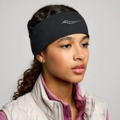 Saucony Hurricane Headband -Saucony Sales SAU800053 BK 1 1