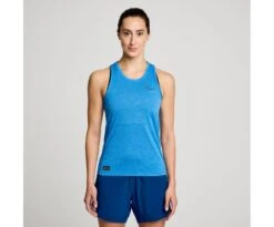 Saucony Women's Stopwatch Singlet -Saucony Sales SAW800369 BLH 1