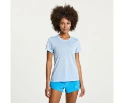 Saucony Women's Stopwatch Short Sleeve -Saucony Sales SAW800370 ETH 1