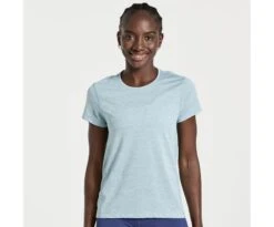 Saucony Women's Stopwatch Short Sleeve -Saucony Sales SAW800370 RNH 1