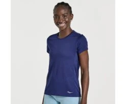 Saucony Women's Stopwatch Short Sleeve -Saucony Sales SAW800370 SD 1