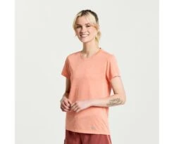 Saucony Women's Stopwatch Short Sleeve -Saucony Sales SAW800370 ZEH 1