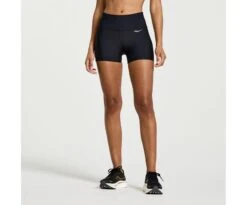 Saucony Women's Fortify 3" Hot Short 16 Saucony Women's Fortify 3" Hot Short -Saucony Sales SAW800373 BK 1 1