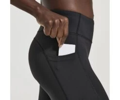 Saucony Women's Fortify Crop Tight 14 Saucony Women's Fortify Crop Tight -Saucony Sales SAW800398 BK 4